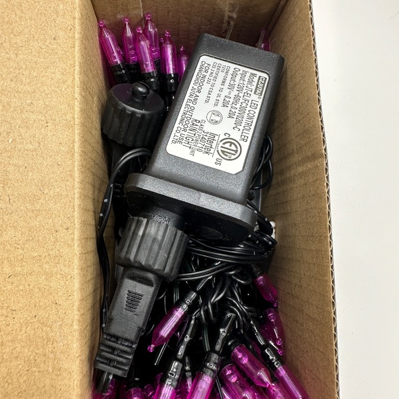 Lot Of 3 Boxes Minetom Halloween String Lights LED 100 Count 33 Feet Indoor Outd - Picture 3 of 4